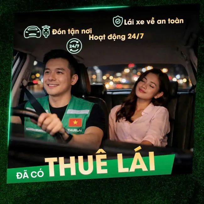 Tài xế THUELAI chuyên nghiệp