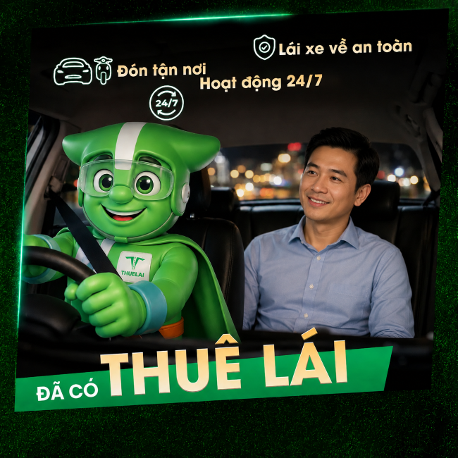 Tài xế THUELAI chuyên nghiệp